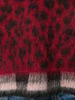Thumbnail for your product : Liu Jo leopard-print jumper