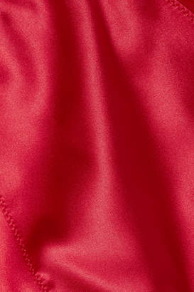 Dolce & Gabbana Stretch-silk Satin Briefs - Red