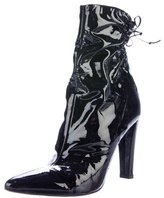 Thumbnail for your product : Jerome C. Rousseau Patent Leather Ankle Boots