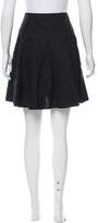Thumbnail for your product : Strenesse Fluted Embroidered Skirt w/ Tags