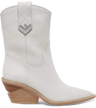 white fendi boots