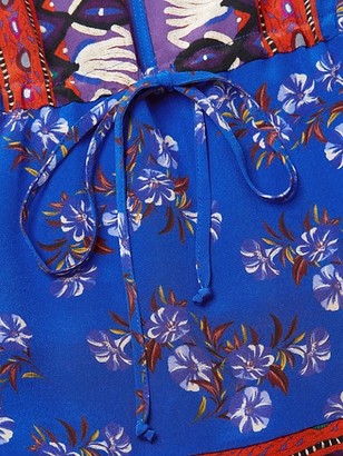 Kobi Halperin Mina Printed Silk Tunic
