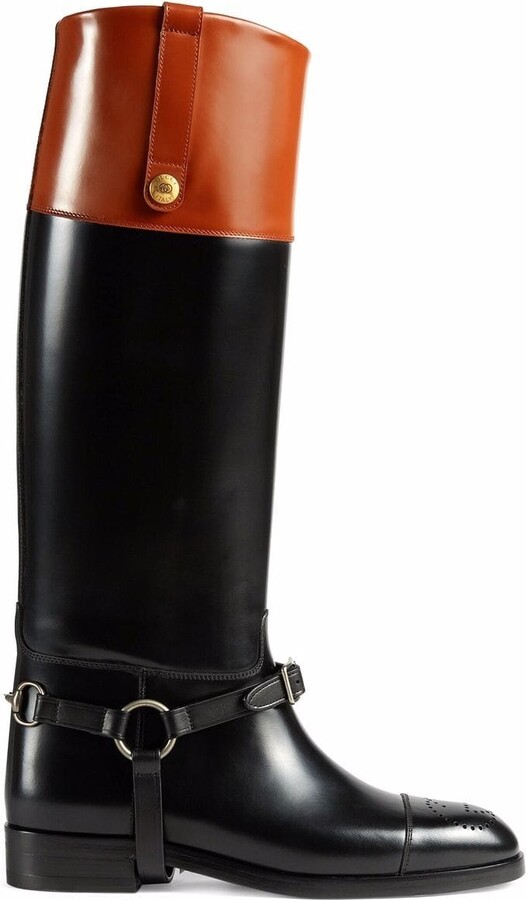 Gucci Horsebit kneehigh boots ShopStyle