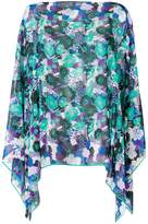 Thumbnail for your product : Ungaro printed cape blouse