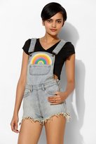 Thumbnail for your product : Urban Outfitters UNIF Rainbow Denim Overall Short