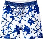 Thumbnail for your product : Old Navy Hibiscus-Print Swim Trunks for Baby
