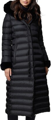 Dawn Levy Lexie Fur Longline Puffer Coat