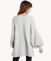 Thumbnail for your product : Sole Society V-Neck Bubble Sleeve Sweater
