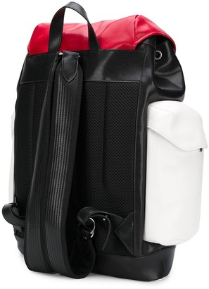 Givenchy Panelled Multi-Pocket Backpack
