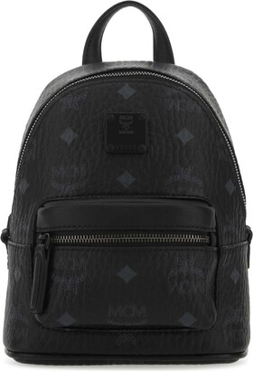 MCM Stark Backpack in Embossed Monogram Leather - ShopStyle