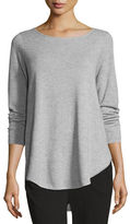Thumbnail for your product : Eileen Fisher Long-Sleeve Waffle Tunic