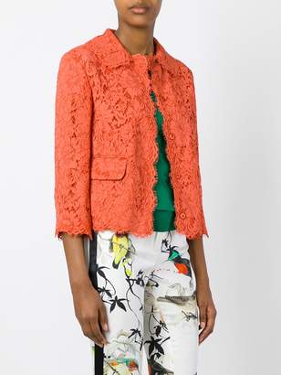 Dolce & Gabbana floral lace jacket