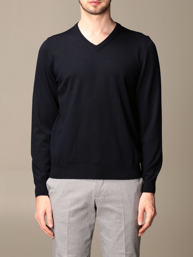 HUGO BOSS Basic V-neck Sweater - ShopStyle
