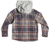 Thumbnail for your product : Quiksilver Hooded Plaid Flannel Shirt