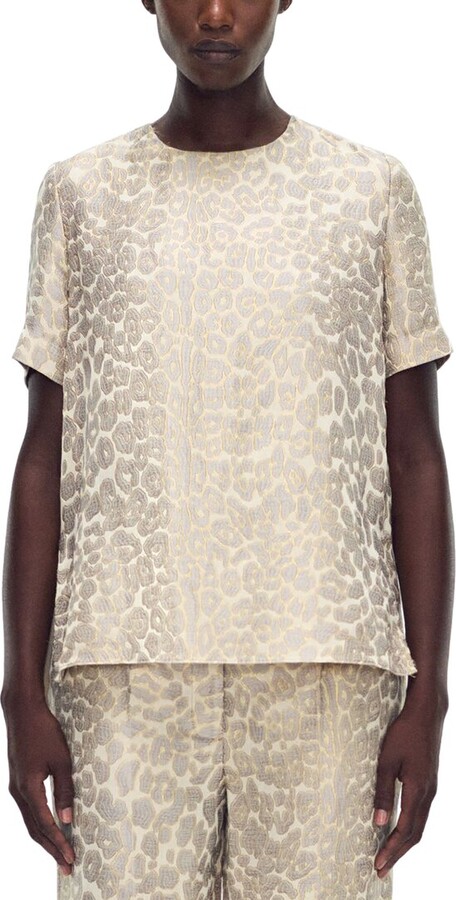 Adam Lippes Silk-Blend Top