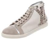Thumbnail for your product : Louis Vuitton Studded Punchy Sneakers