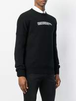 Thumbnail for your product : Calvin Klein slogan knitted jumper
