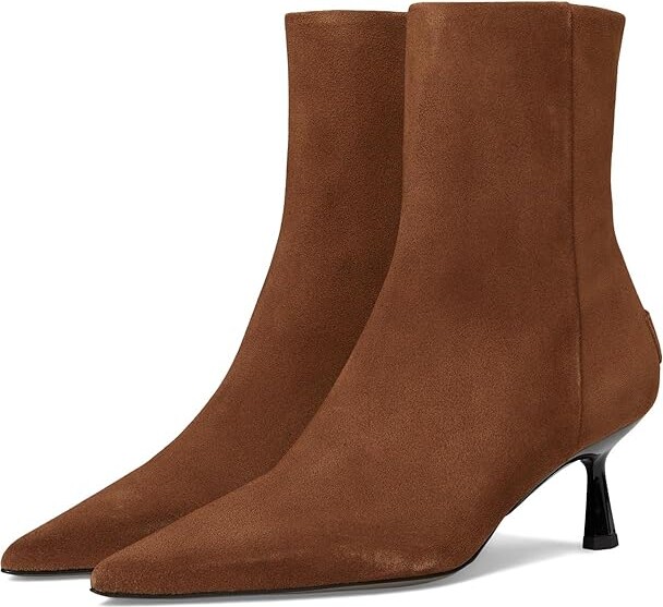 AllSaints Vivian Suede Boots Women's Boots Sepia Brown : 11 M