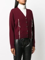 Thumbnail for your product : Maison Margiela Twisted Thread Detail Cardigan