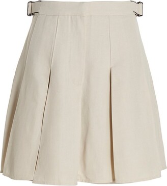 Pleated Skirt Buckle | ShopStyle