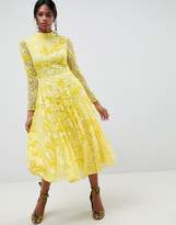 Thumbnail for your product : ASOS Edition EDITION All Over Lace Embellished Midi Dress