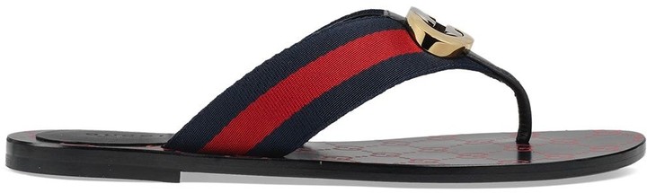 gg thong web sandals