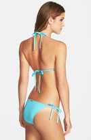 Thumbnail for your product : MICHAEL Michael Kors Studded Triangle Bikini Top