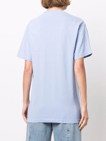 Thumbnail for your product : Sporty & Rich logo-print cotton T-shirt