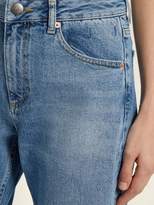 Thumbnail for your product : Raey Max Asymmetric-hem Wide-leg Jeans - Womens - Light Denim