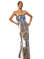 Thumbnail for your product : Etro Printed Viscose Jersey Long Dress