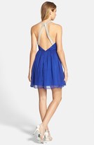 Thumbnail for your product : a. drea Embellished Pleated Skater Dress (Juniors)
