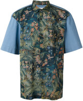 Thumbnail for your product : Dries Van Noten shortsleeved printed shirt - men - Cotton - S