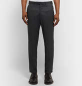 Thumbnail for your product : Ermenegildo Zegna Slim-Fit Wool-Felt Trousers