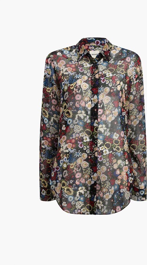 Goya Top in Black Multi