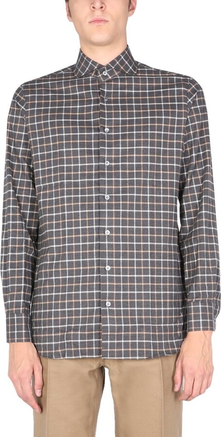 Lardini Ipalbo Checkered Shirt