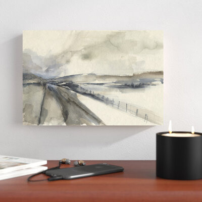 Orren Ellis Vanishing Pathway I by Jennifer Goldberger - Wrapped Canvas Print