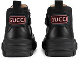 Thumbnail for your product : Gucci Children Logo Patch Ankle Boots