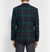 Thumbnail for your product : Club Monaco Wright Slim-Fit Black Watch Wool Blazer