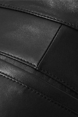 Loewe Leather Skinny Pants - Black