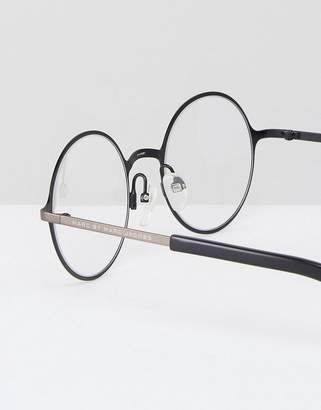 Marc by Marc Jacobs Round Clear Lens Glasses