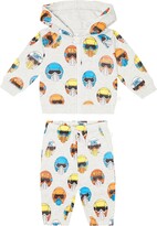 Thumbnail for your product : Stella McCartney Kids Baby cotton hoodie and sweatpants set