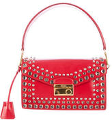 Thumbnail for your product : Prada Embellished Sound Lock Bag