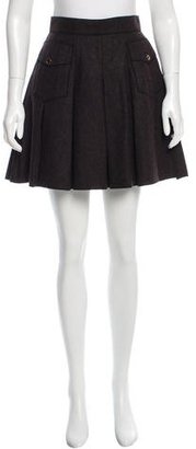 Dolce & Gabbana Pleated A-Line Skirt