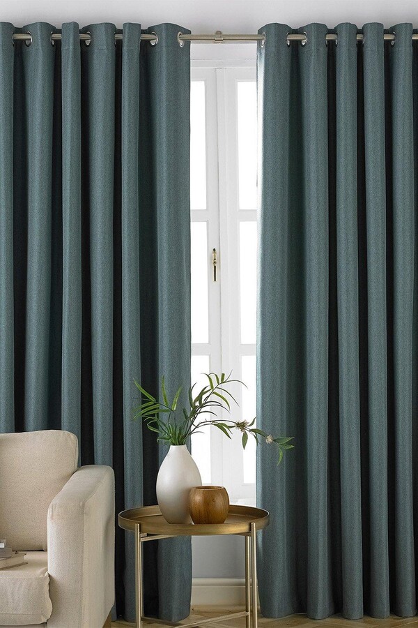 Furn Moon Premium Thermal Blackout Eyelet Curtains ShopStyle