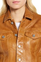 Thumbnail for your product : Lucky Brand Leather Trucker Jacket