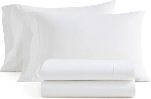 Martha Stewart MarthaStewartTwinTheSkylandsCollectionTwinSheetSetWhite