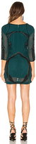 Thumbnail for your product : Karina Grimaldi Beth Beaded Mini Dress in Teal