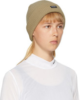 Thumbnail for your product : Stussy Khaki Patch Cuff Beanie