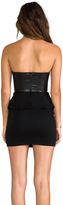 Thumbnail for your product : Lovers + Friends Love Rush Vegan Leather Dress