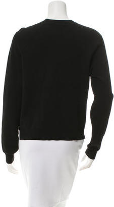 Acne Studios Zip-Accented Pullover Sweatshirt
